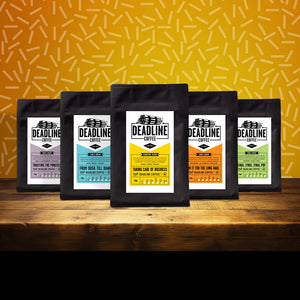 The Deadline Coffee range