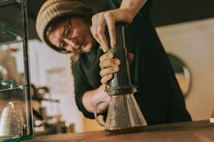 Aeropress coffee from Deadline Coffee