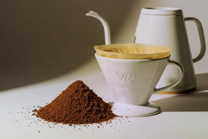 Medium coffee grind for drip machines and filter brewers